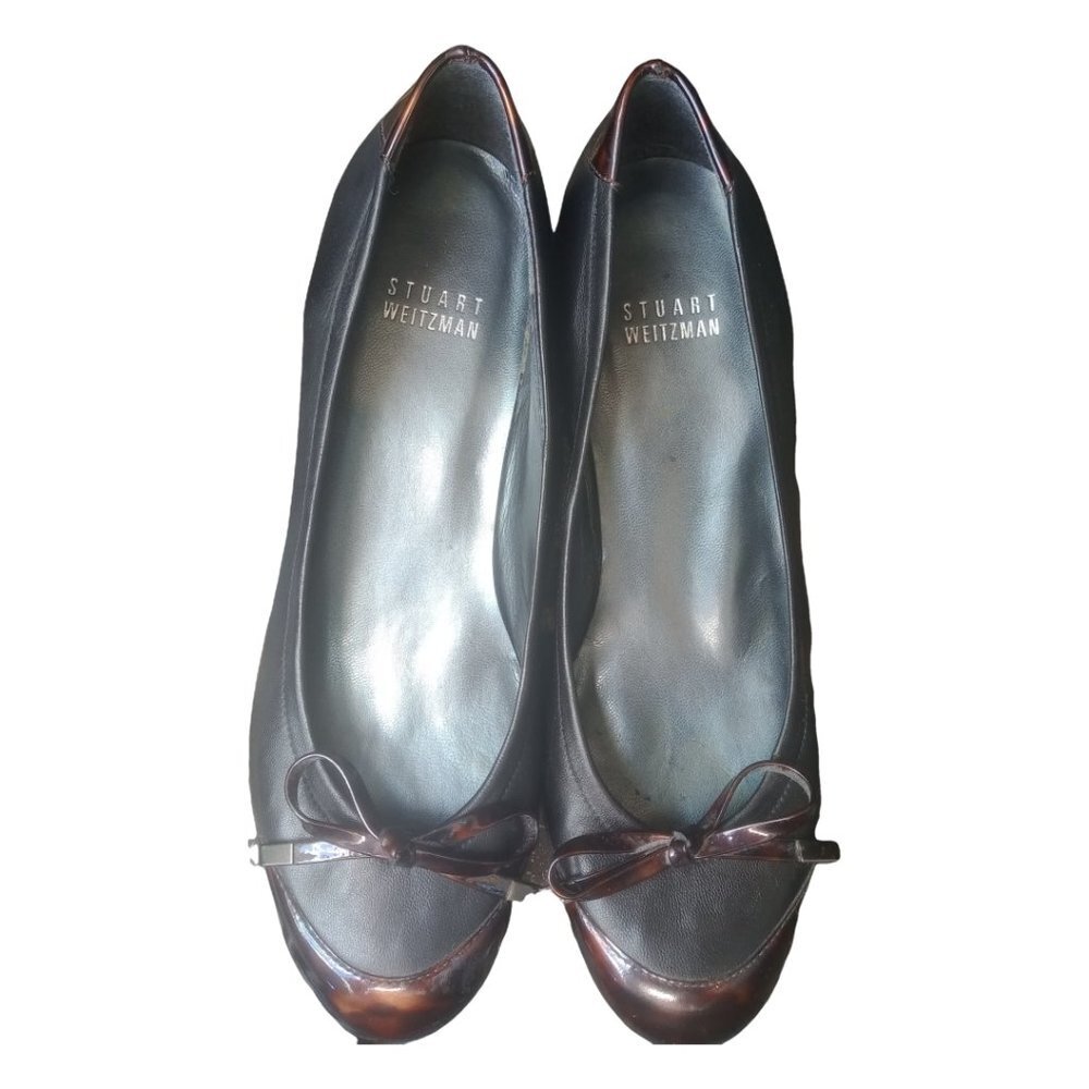 Stuart Weitzman Round Toe And Round Block Heels S… - image 3